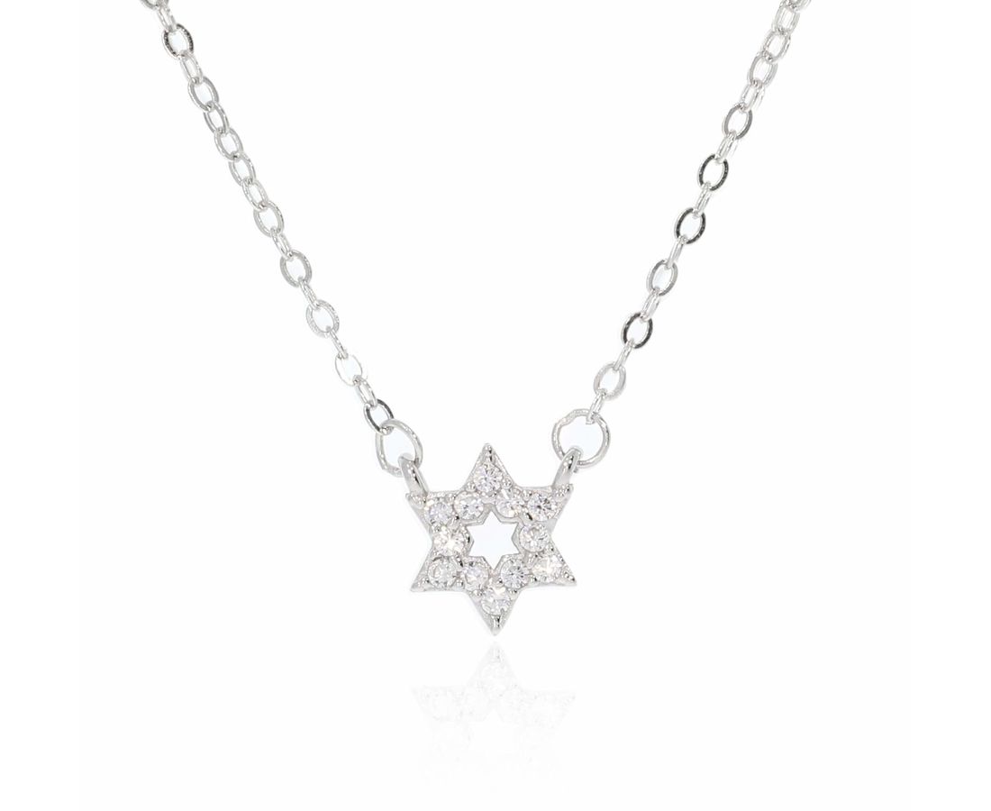 שרשרת מגן דוד כסף 925