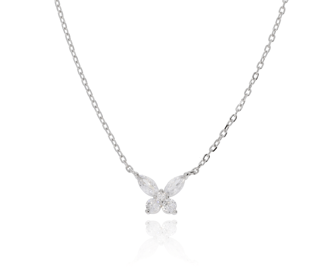 שרשרת פרפר כסף 925