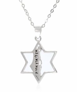 תליון מגן דוד כסף 925