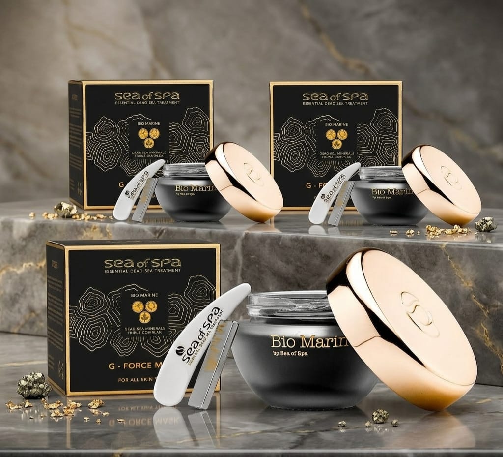 מארז 4 יח ביו מרין מסכת בוץ לעור מושלם