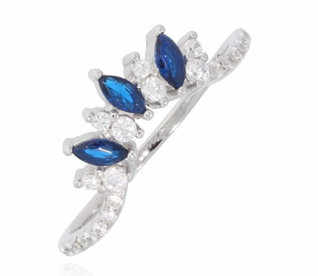 טבעת כסף 925 טיפה