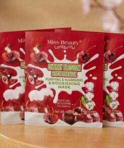 מסכת פנים מזינה מטהרת ומבהירה Miss Beauty